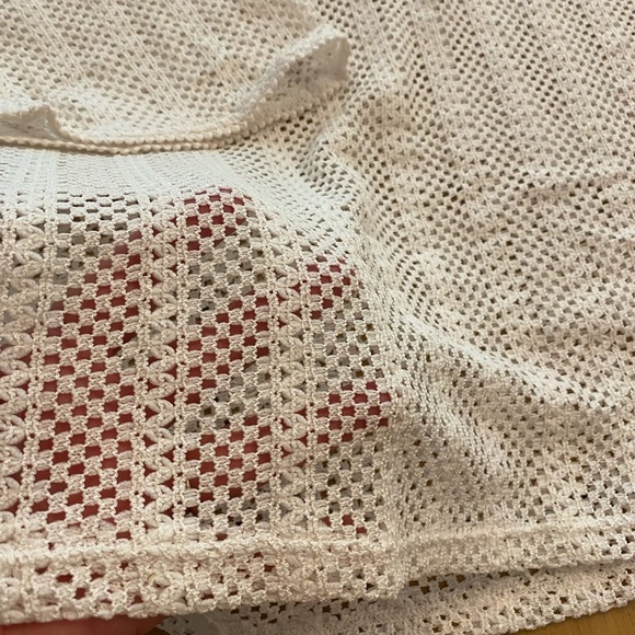 Show Me Your MuMu Cover Up White Crochet Knit New M-XL - Picture 5 of 14